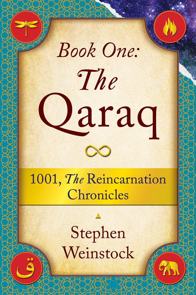 The Qaraq Book 1 book cover | 1001, The Reincarnation Chronicles